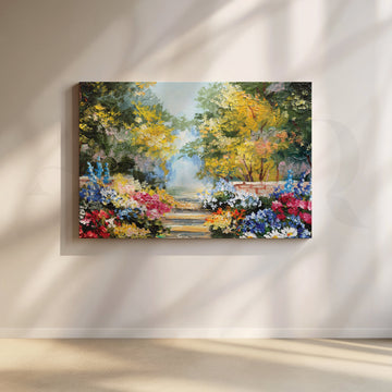 Botanical Paradise Canvas Artwork – Asha Art Studio