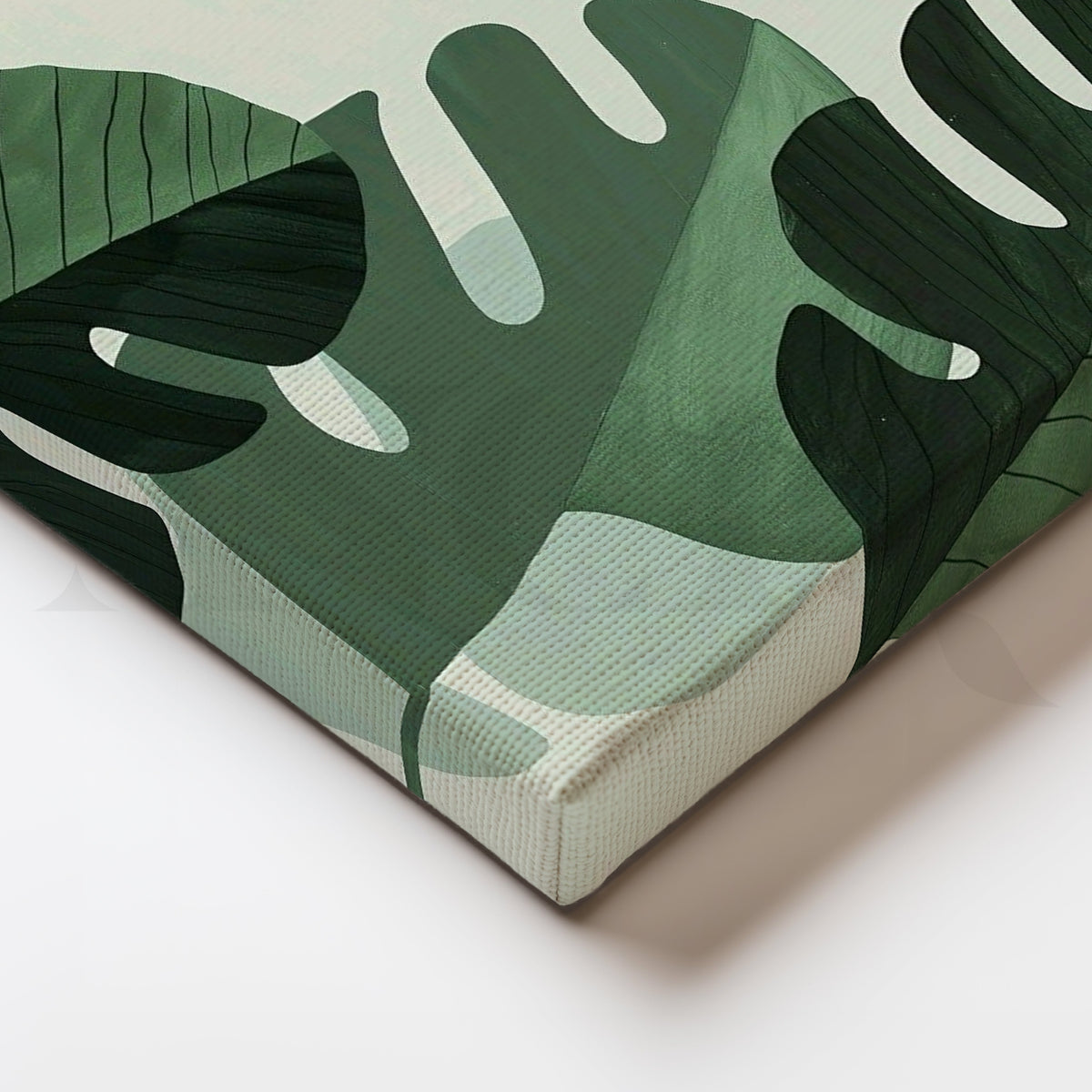 Banana Leaves Canvas Artwork – Asha Art Studio – Image 2