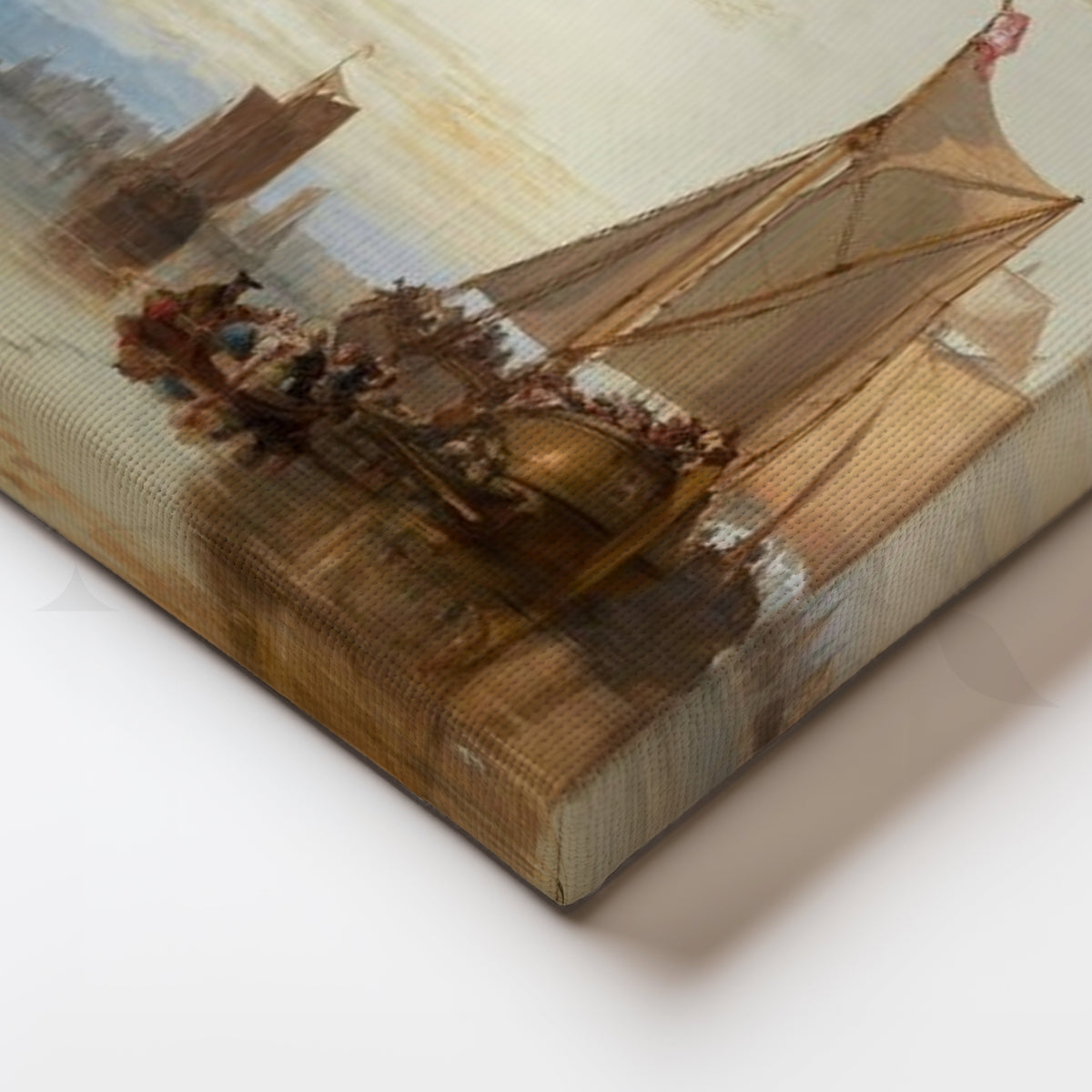 Evening Sail Canvas Artwork – Asha Art Studio – Image 2