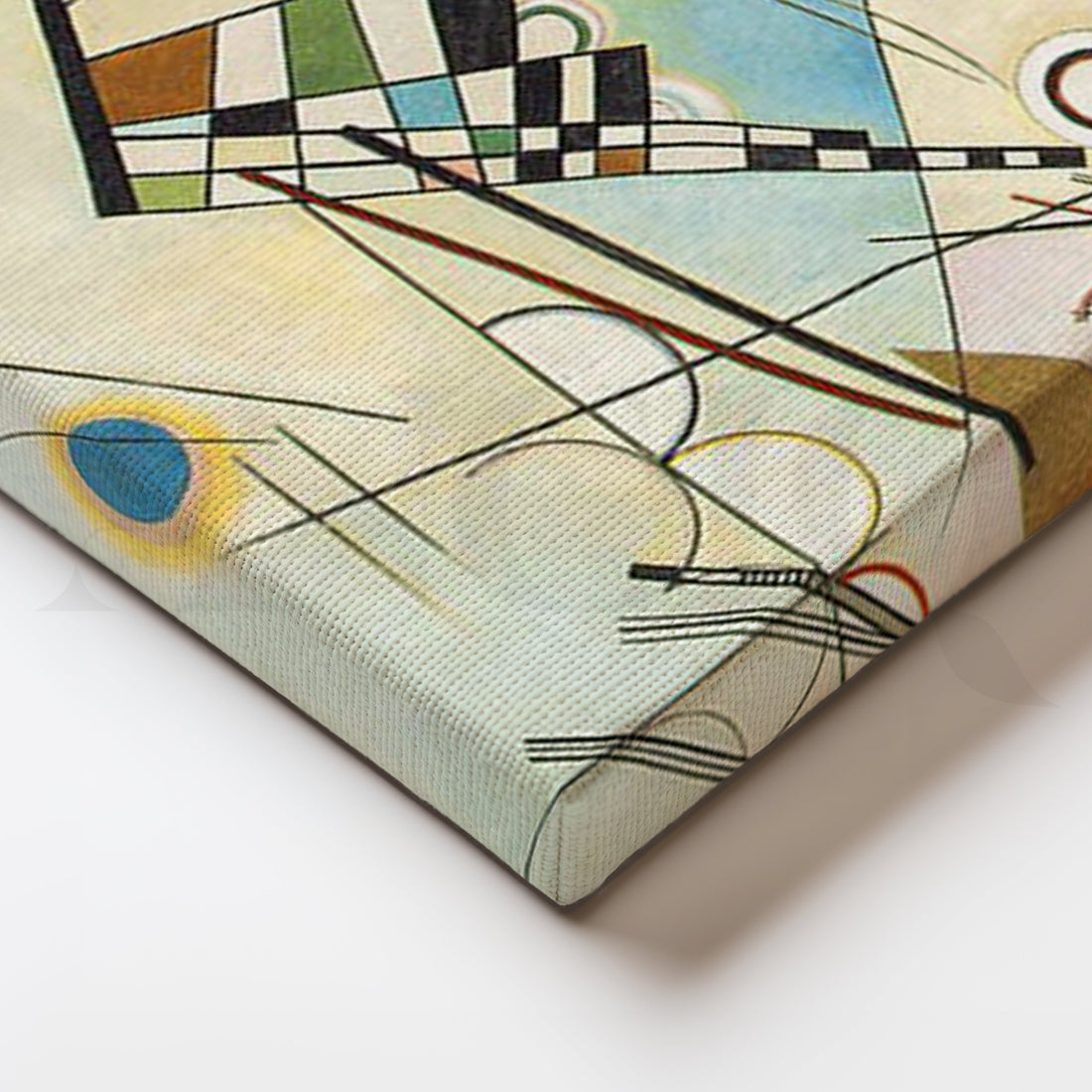Inspired Geometric Abstract Canvas Artwork – Asha Art Studio