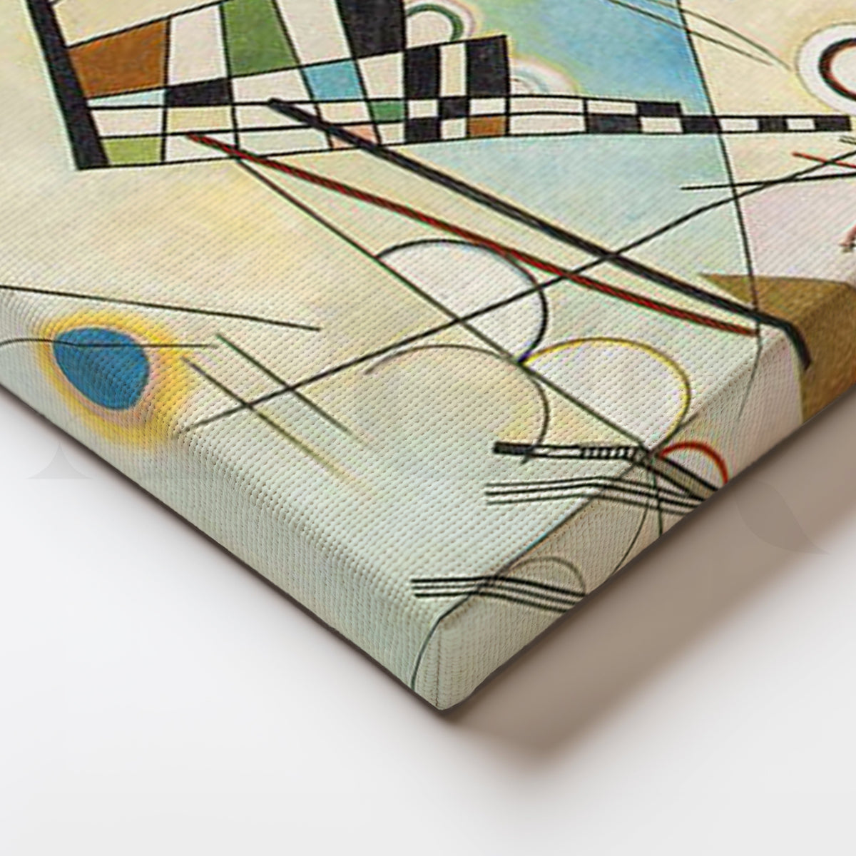 Inspired Geometric Abstract Canvas Artwork – Asha Art Studio – Image 2