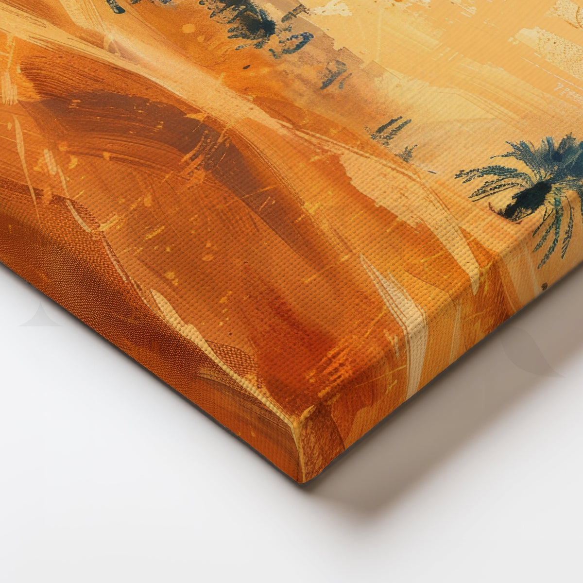 Camel Caravan Canvas Artwork – Asha Art Studio – Image 2