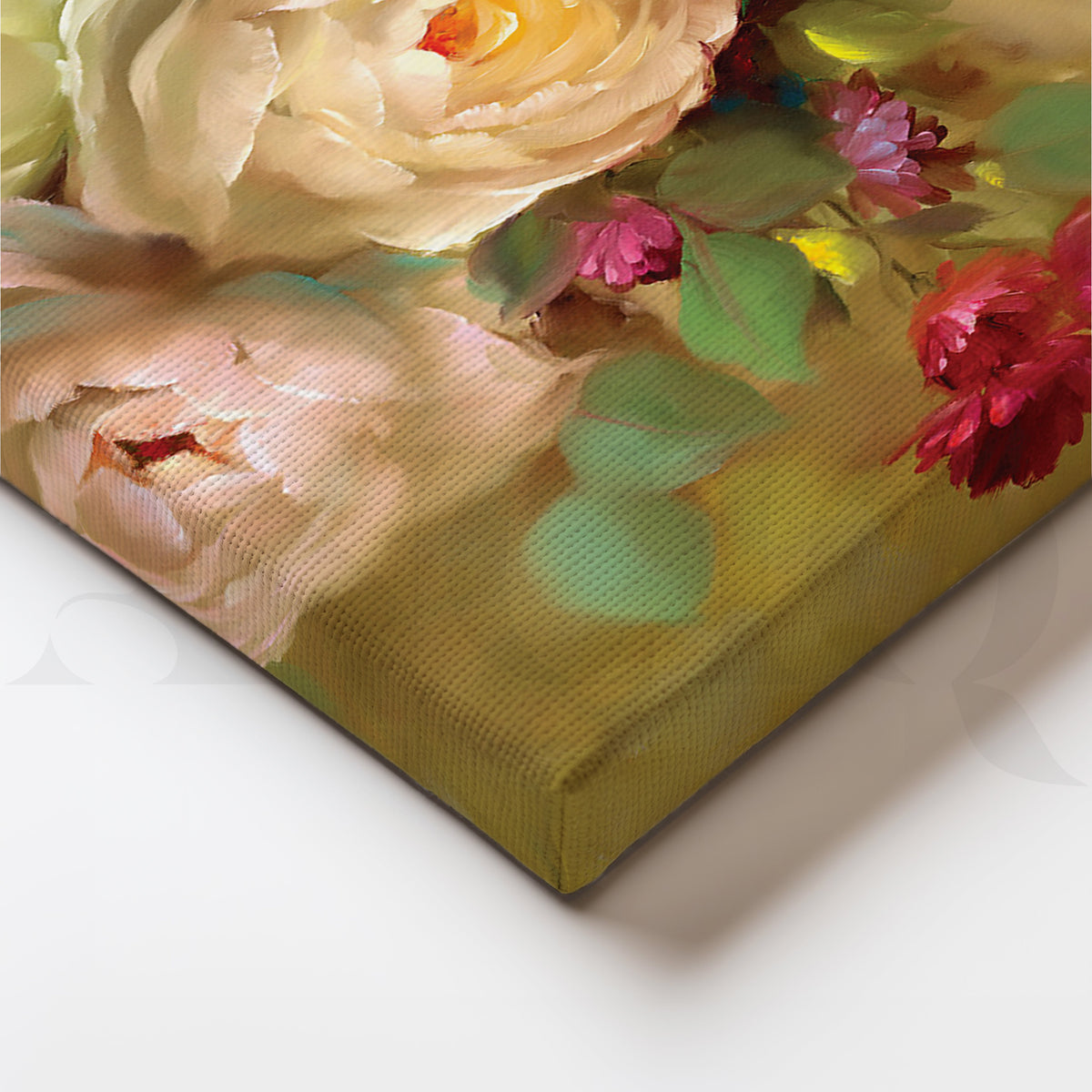 Bouquet of Elegance Canvas Artwork – Asha Art Studio – Image 2