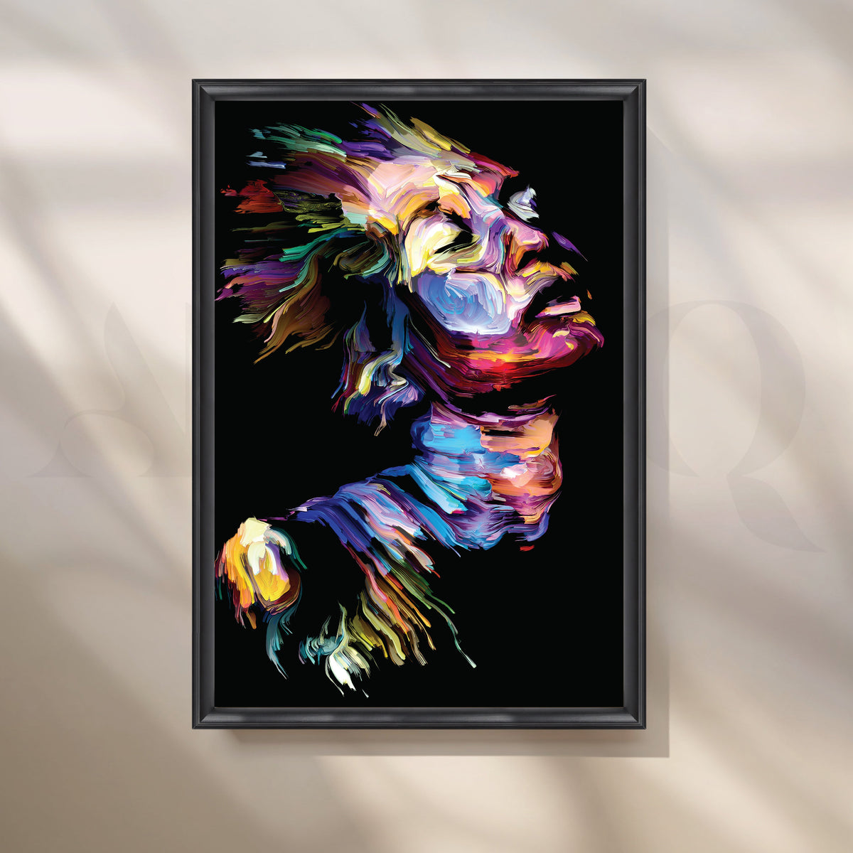 Ephemeral Odyssey Canvas Wall Artwork – Asha Art Studio – Image 3