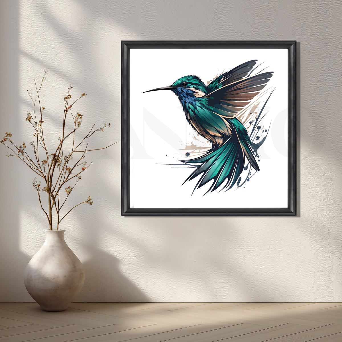Purely Poised Canvas Artwork – Asha Art Studio – Image 3