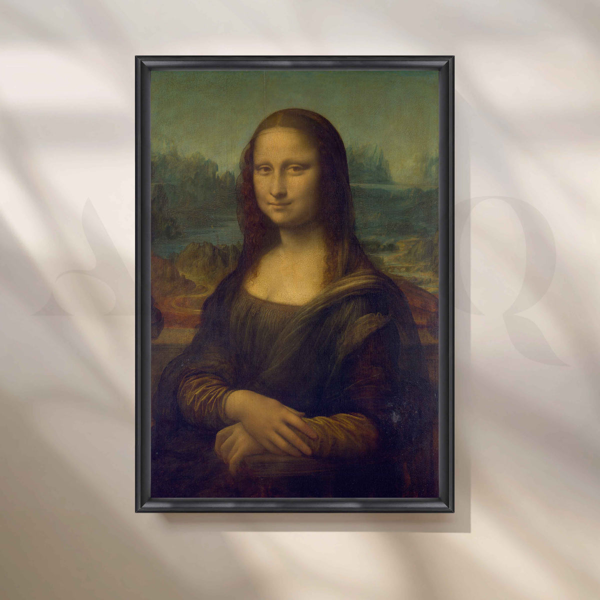 Mona Lisa Canvas Artwork – Asha Art Studio – Image 3