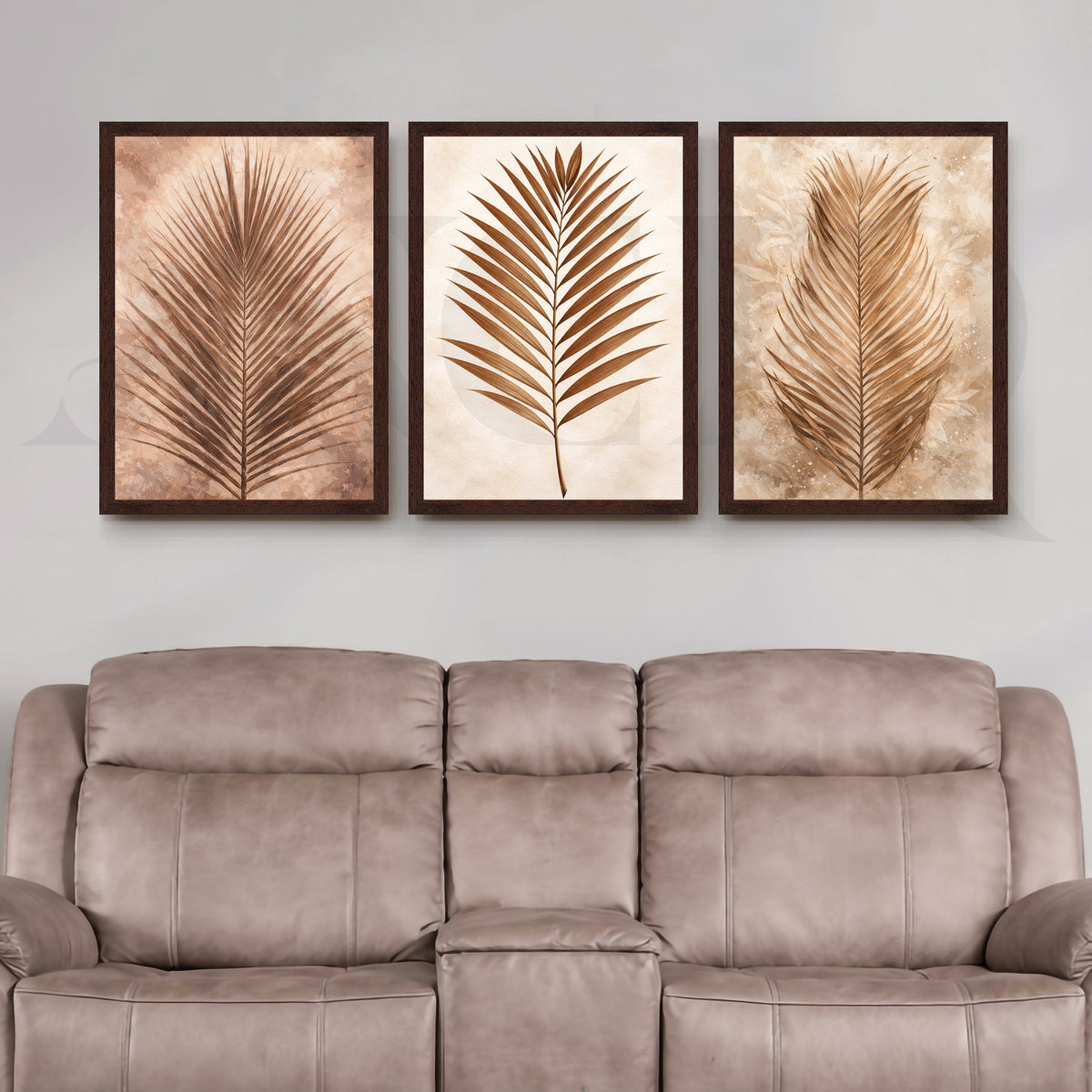 Minimal Botanical Balance Gallery Wall – Set of 3 Nature-Inspired Artworks - 18 x 24 Inches – Asha Art Studio – Image 6
