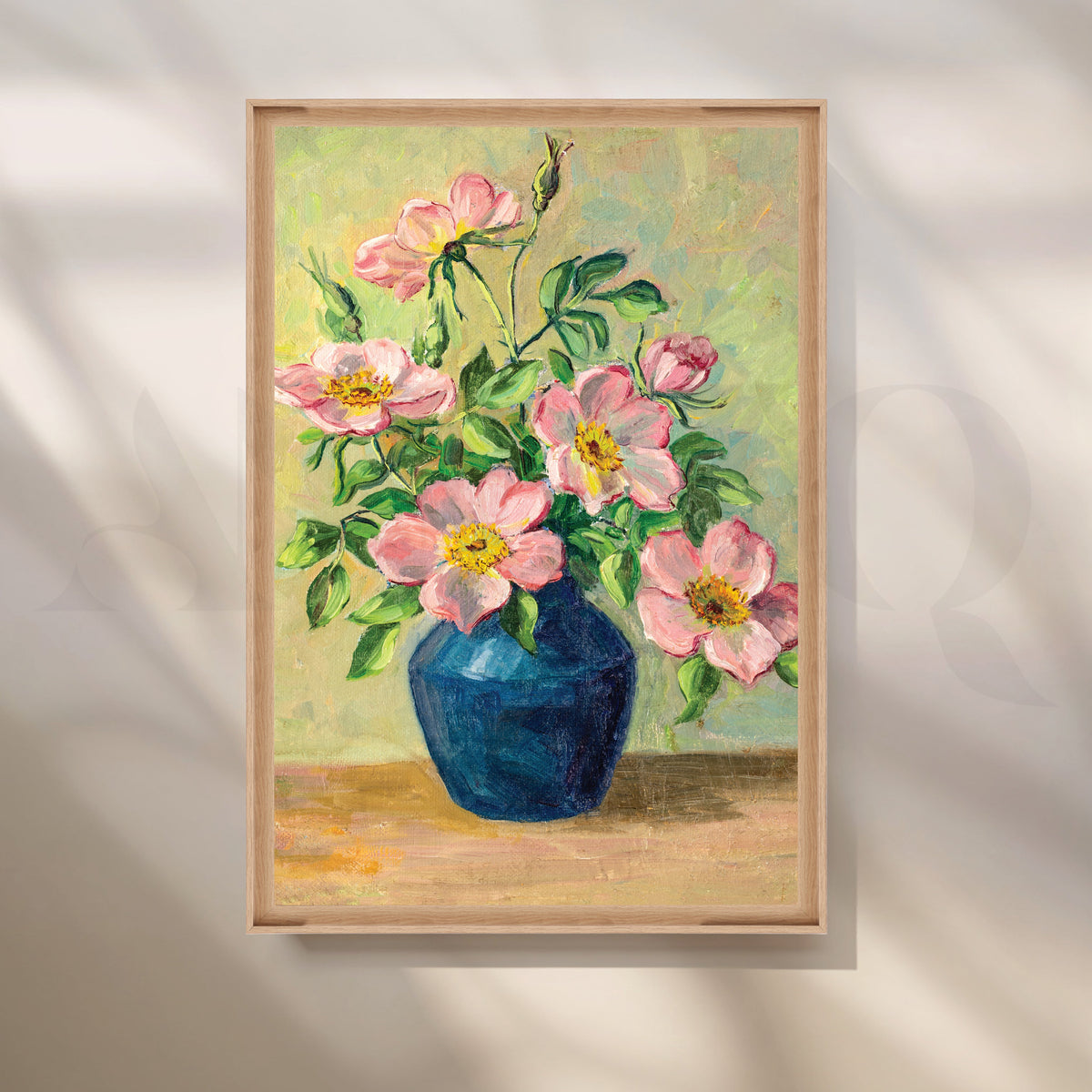 Blossoms in Harmony Canvas Artwork – Asha Art Studio – Image 5