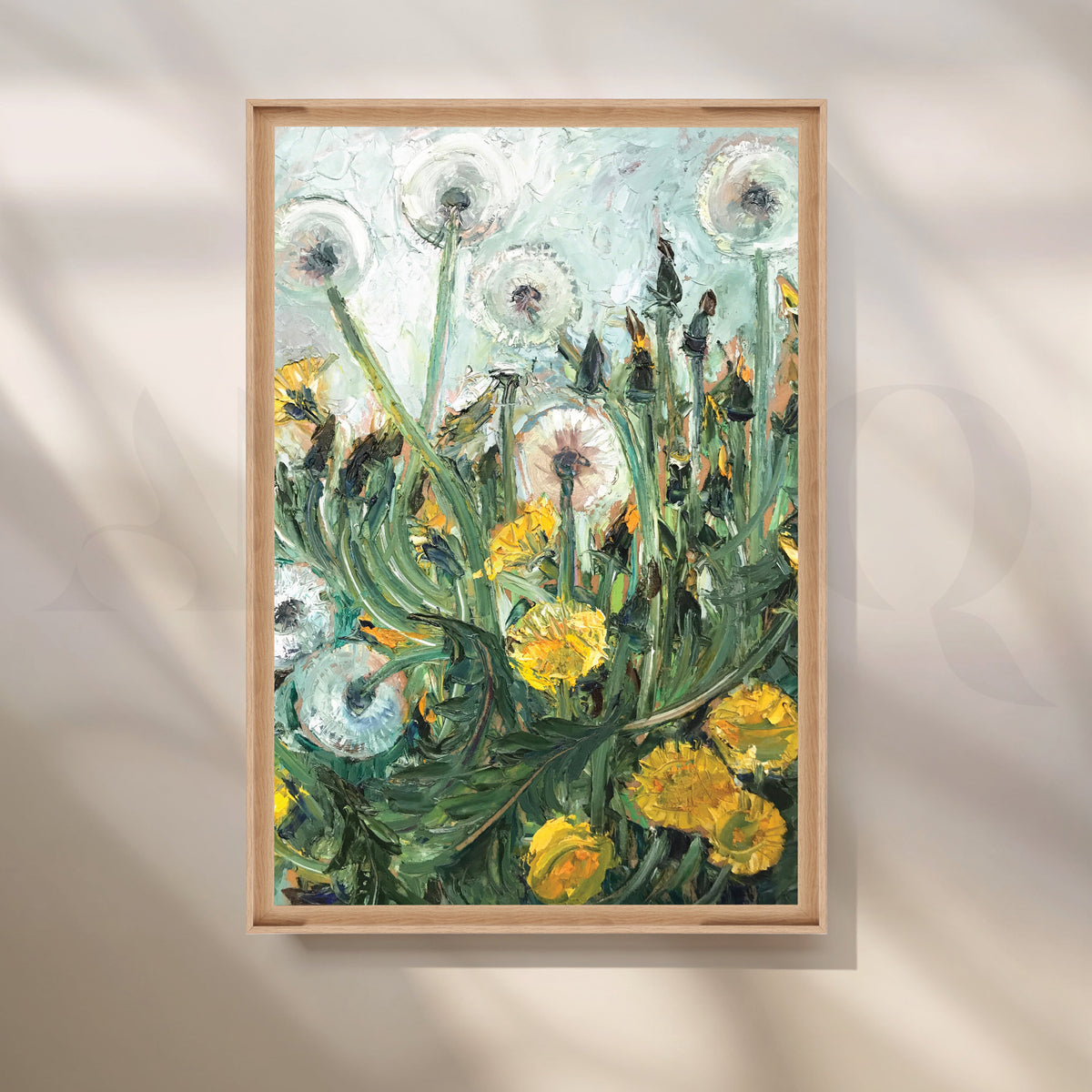 Golden and white Radiance Canvas Artwork – Asha Art Studio – Image 5