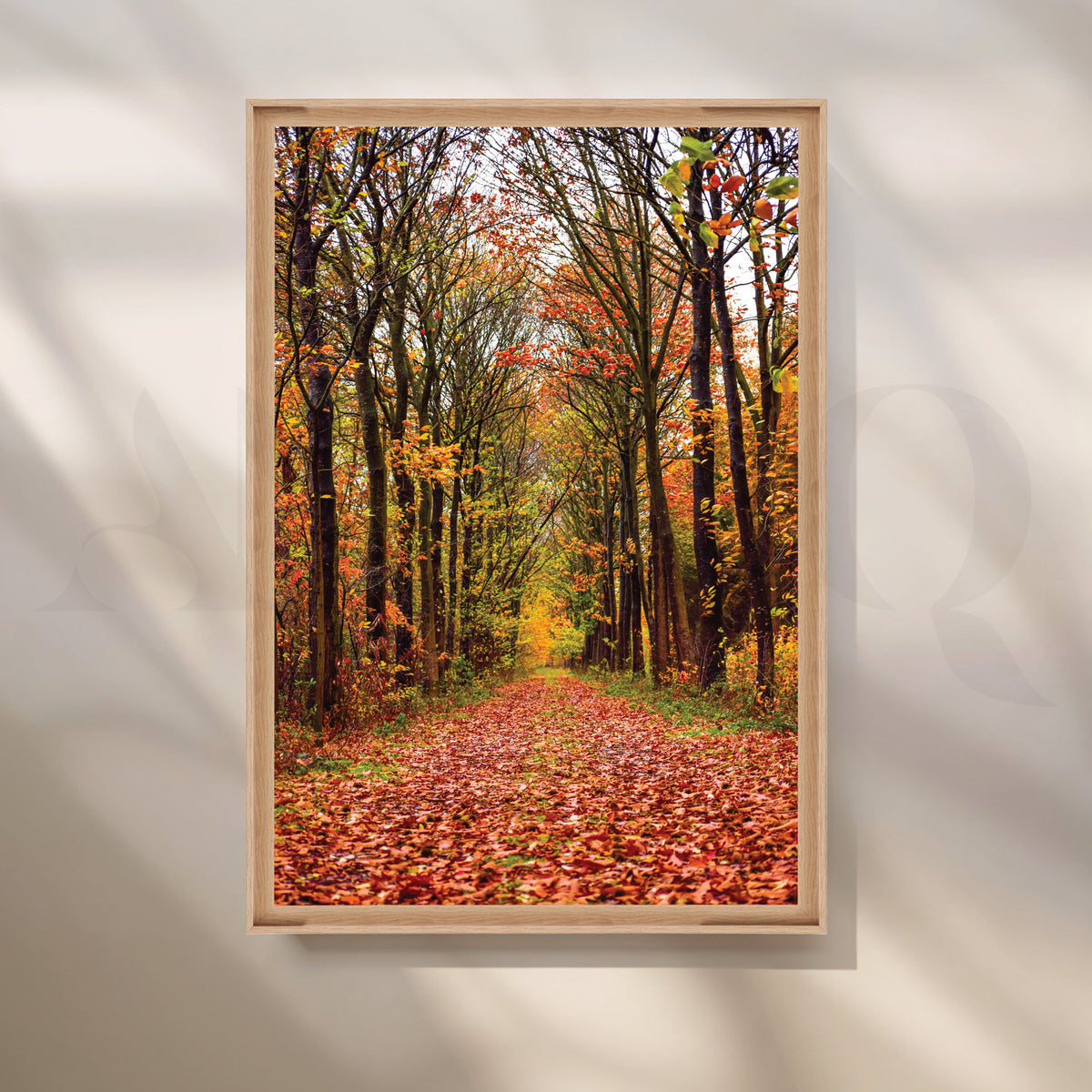Forest Path in Sunlight Canvas Artwork – Asha Art Studio – Image 5