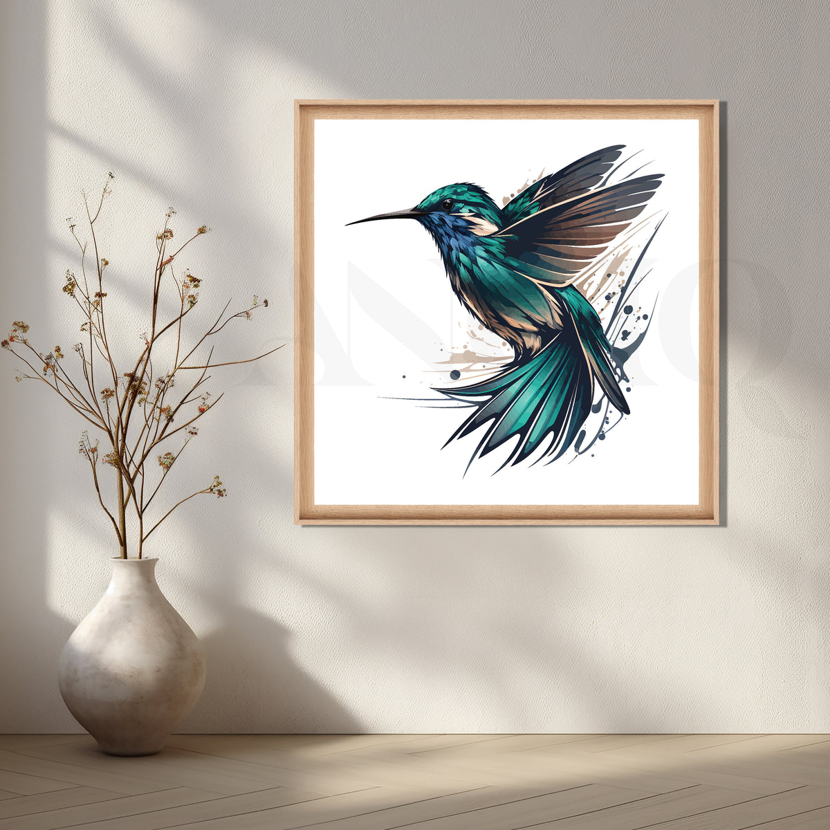 Purely Poised Canvas Artwork – Asha Art Studio – Image 5