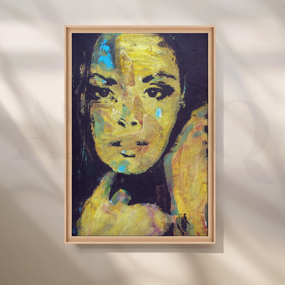 Portrait of a Girl Canvas Artwork – Asha Art Studio – Image 5