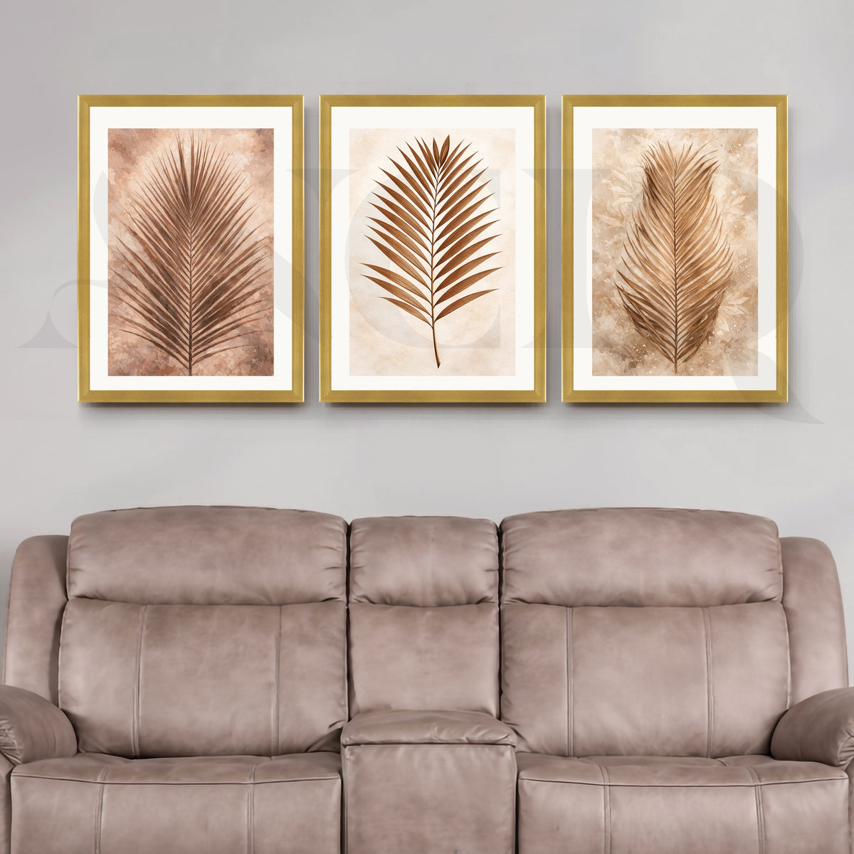 Minimal Botanical Balance Gallery Wall – Set of 3 Nature-Inspired Artworks - 18 x 24 Inches – Asha Art Studio – Image 8