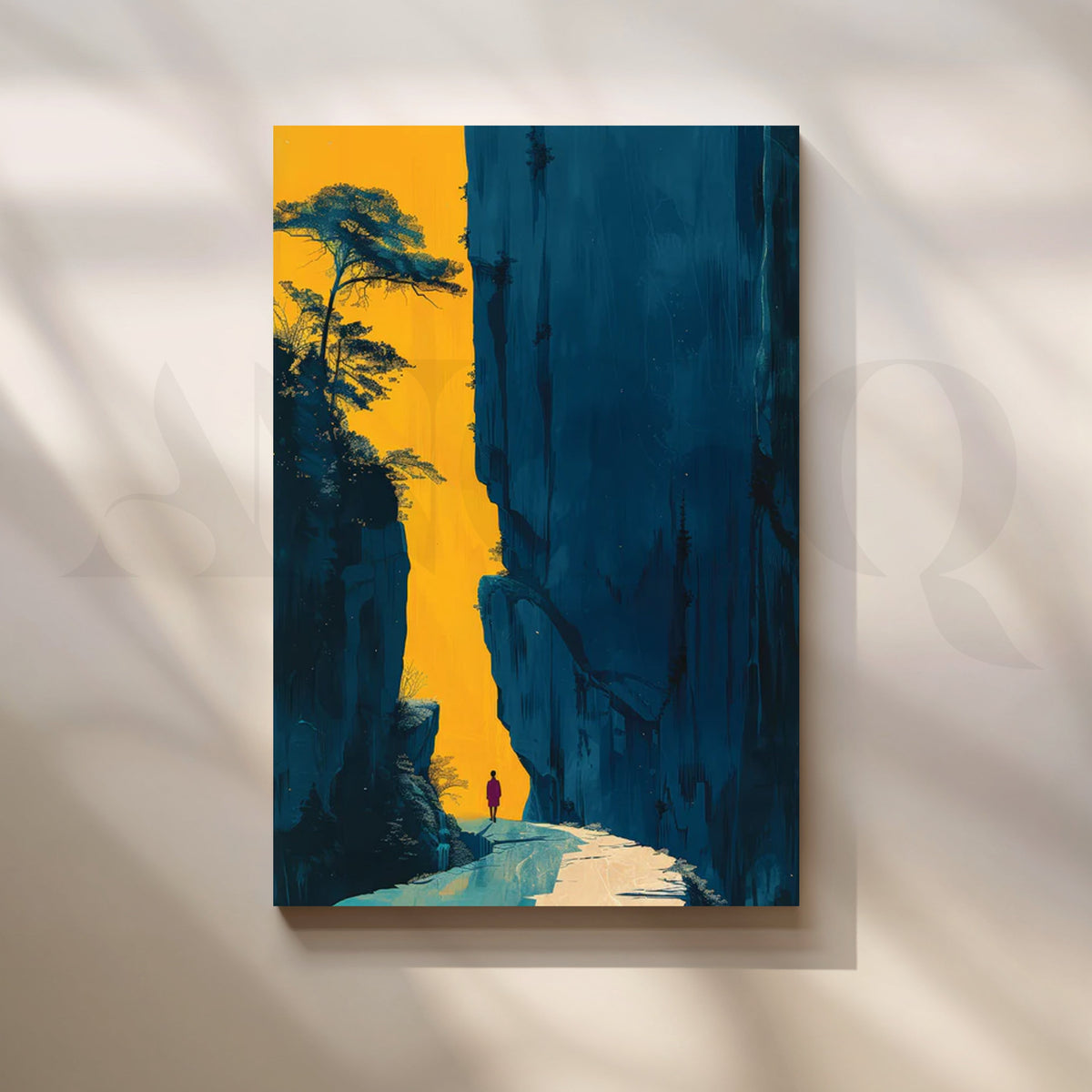 Golden Passage Canvas Pop Art – Asha Art Studio