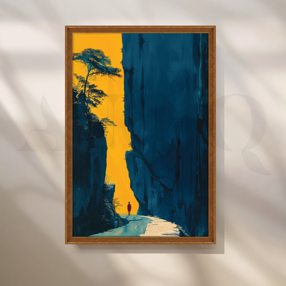 Golden Passage Canvas Pop Art – Asha Art Studio – Image 6