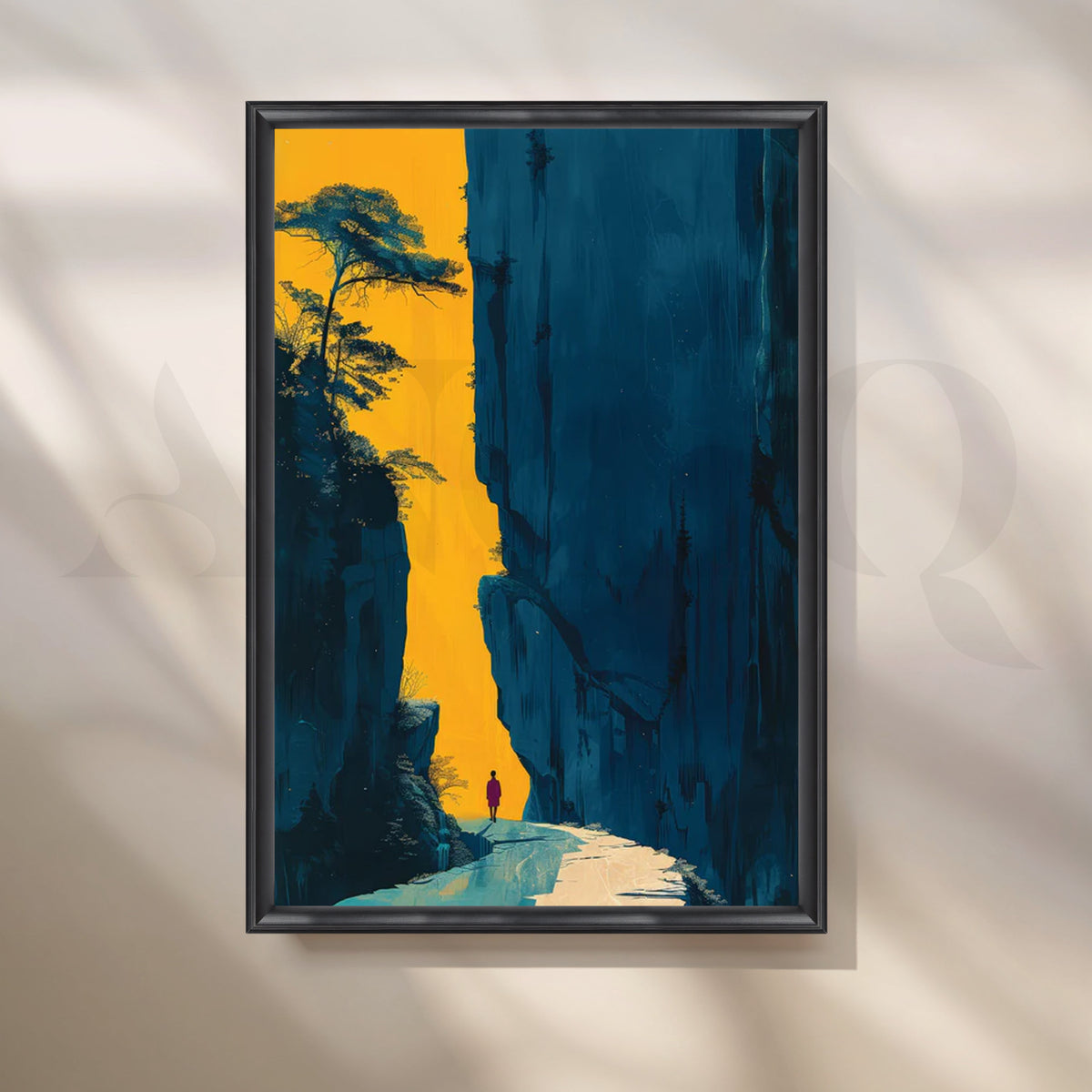 Golden Passage Canvas Pop Art – Asha Art Studio – Image 3