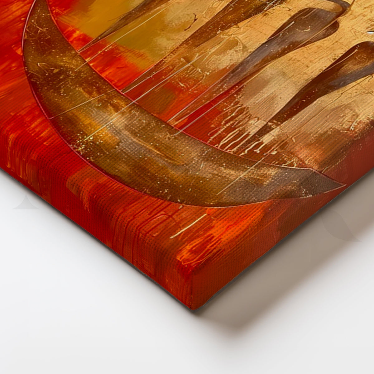 River Guardians Canvas Painting for Dining Room – Asha Art Studio – Image 2