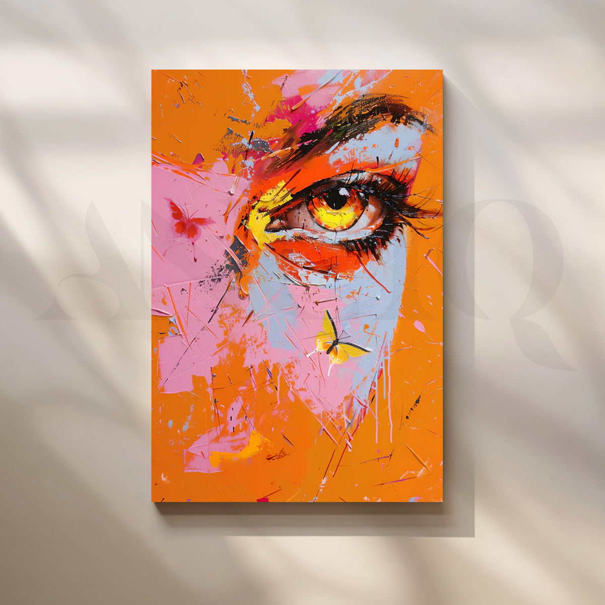 Firefly Gaze Canvas Artwork – Asha Art Studio