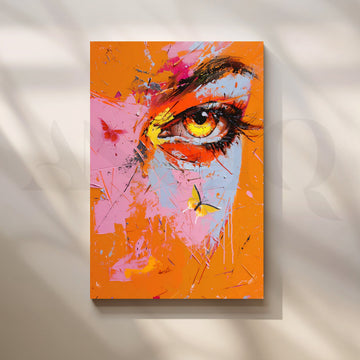 Firefly Gaze Canvas Artwork – Asha Art Studio