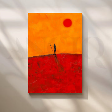 Runway Rhythm Canvas Painting for Dressing Room – Asha Art Studio