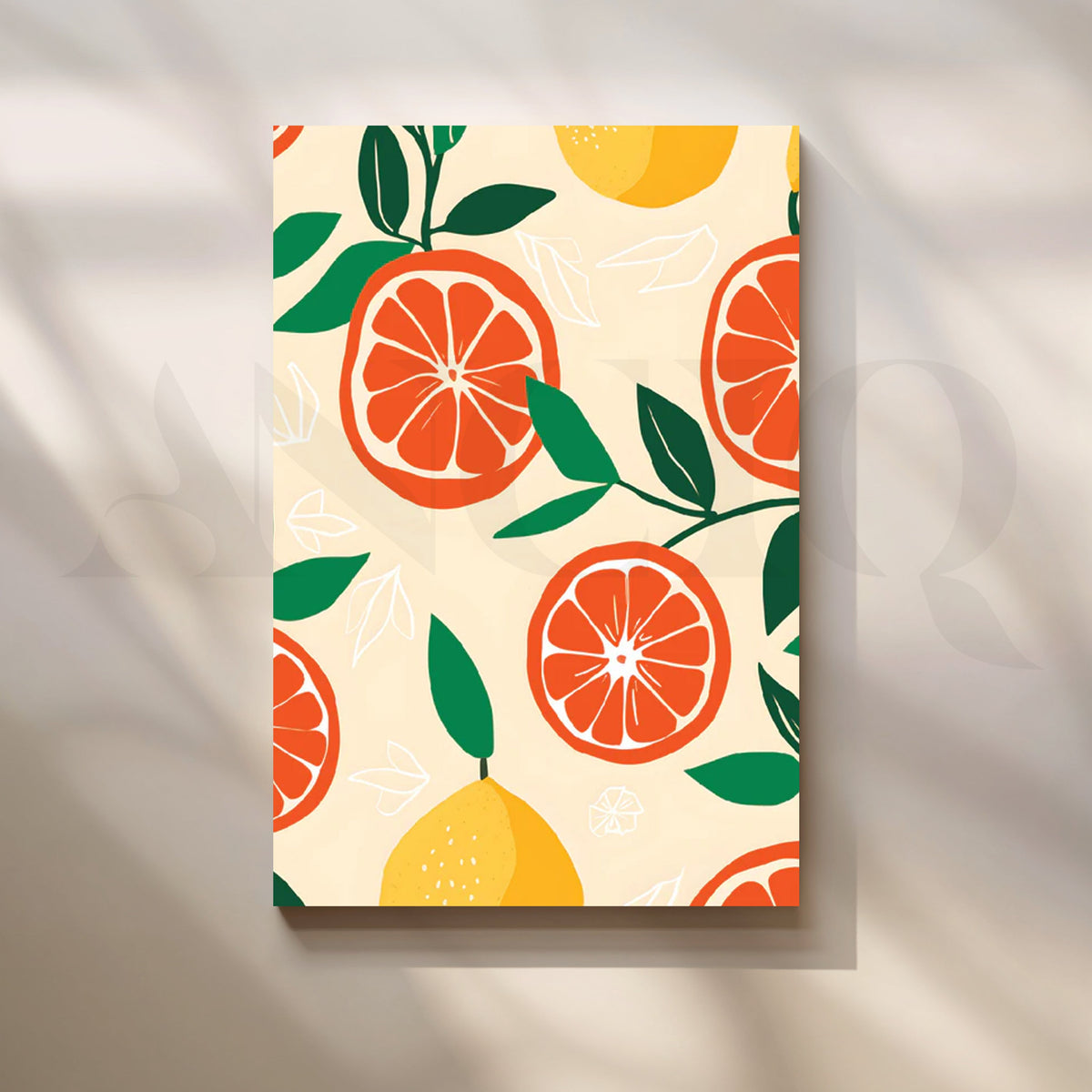 Citrus Grove Canvas Artwork – Asha Art Studio