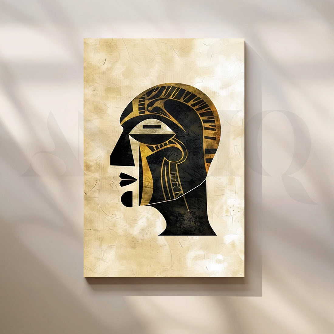 Golden Dynasty Canvas Painting for Home Office – Asha Art Studio