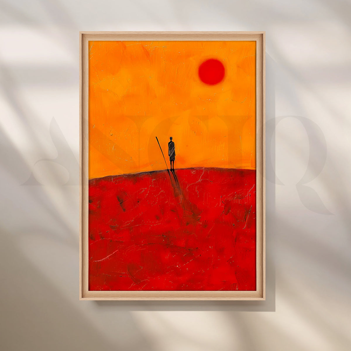 Runway Rhythm Canvas Painting for Dressing Room – Asha Art Studio – Image 5