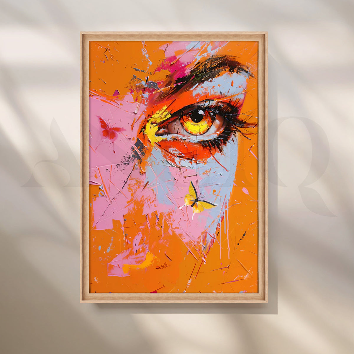 Firefly Gaze Canvas Artwork – Asha Art Studio – Image 5