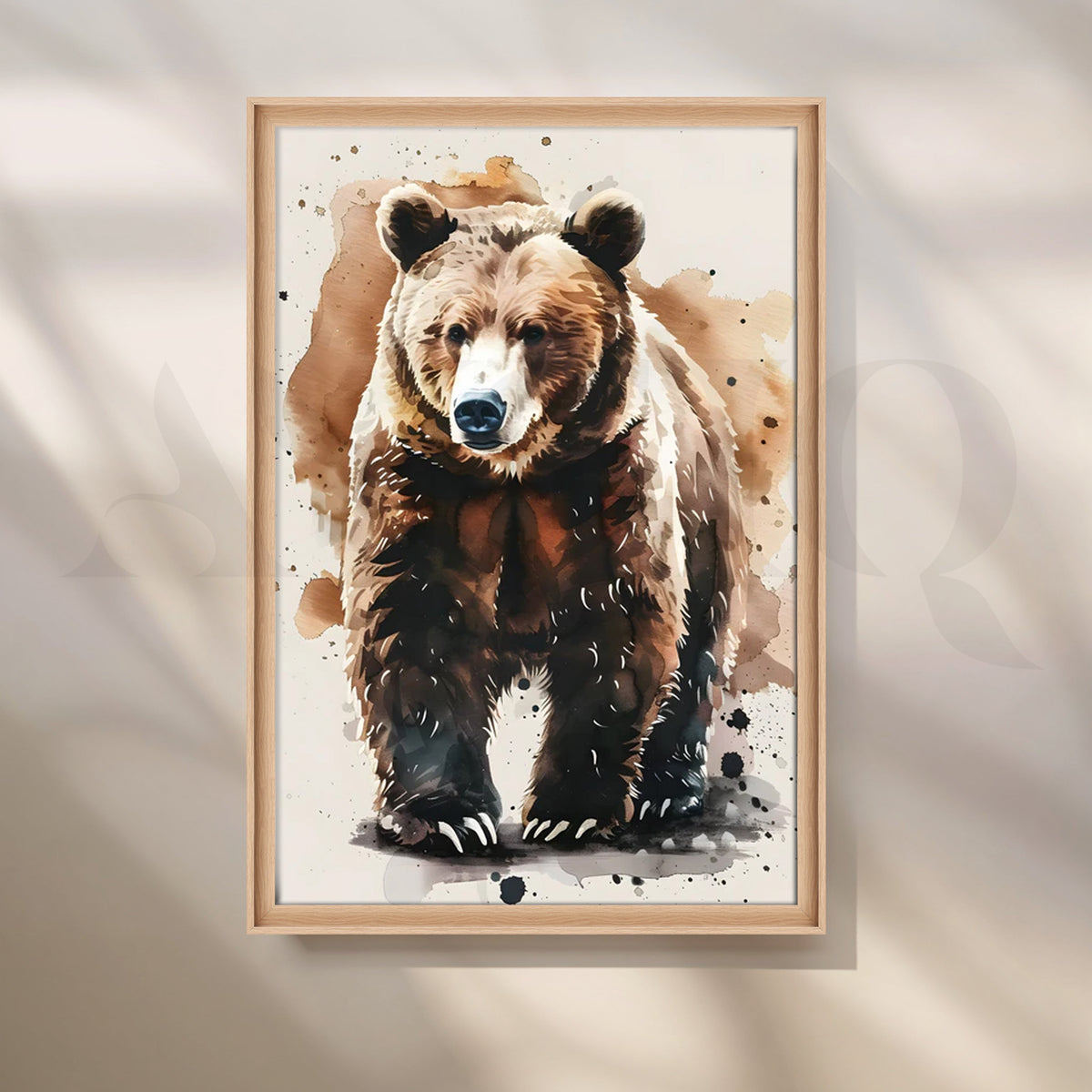 Woodland Majesty Canvas Painting for Rustic Living Room – Asha Art Studio – Image 5