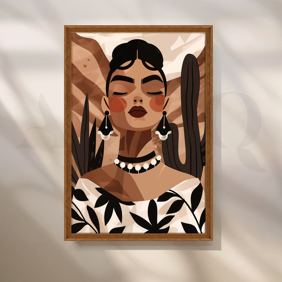 Desert Elegance Wall Painting – Asha Art Studio – Image 6