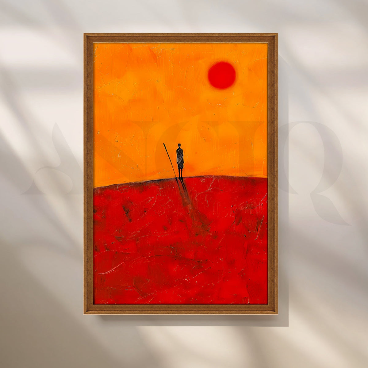 Runway Rhythm Canvas Painting for Dressing Room – Asha Art Studio – Image 6