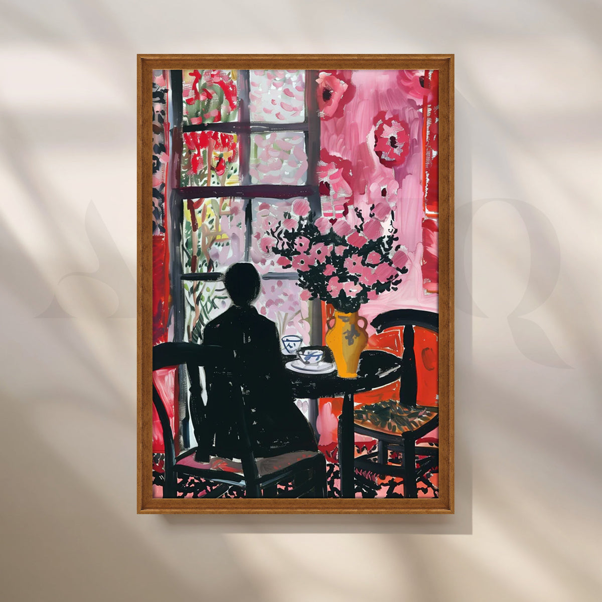 Breakfast in Bloom Canvas Artwork – Asha Art Studio – Image 6