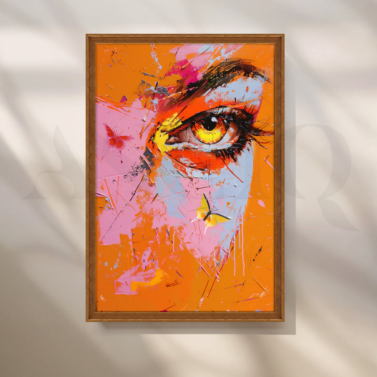 Firefly Gaze Canvas Artwork – Asha Art Studio – Image 6