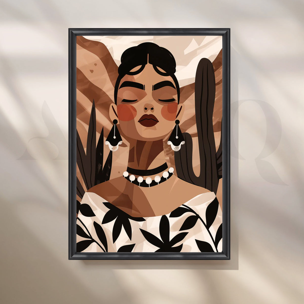 Desert Elegance Wall Painting – Asha Art Studio – Image 3
