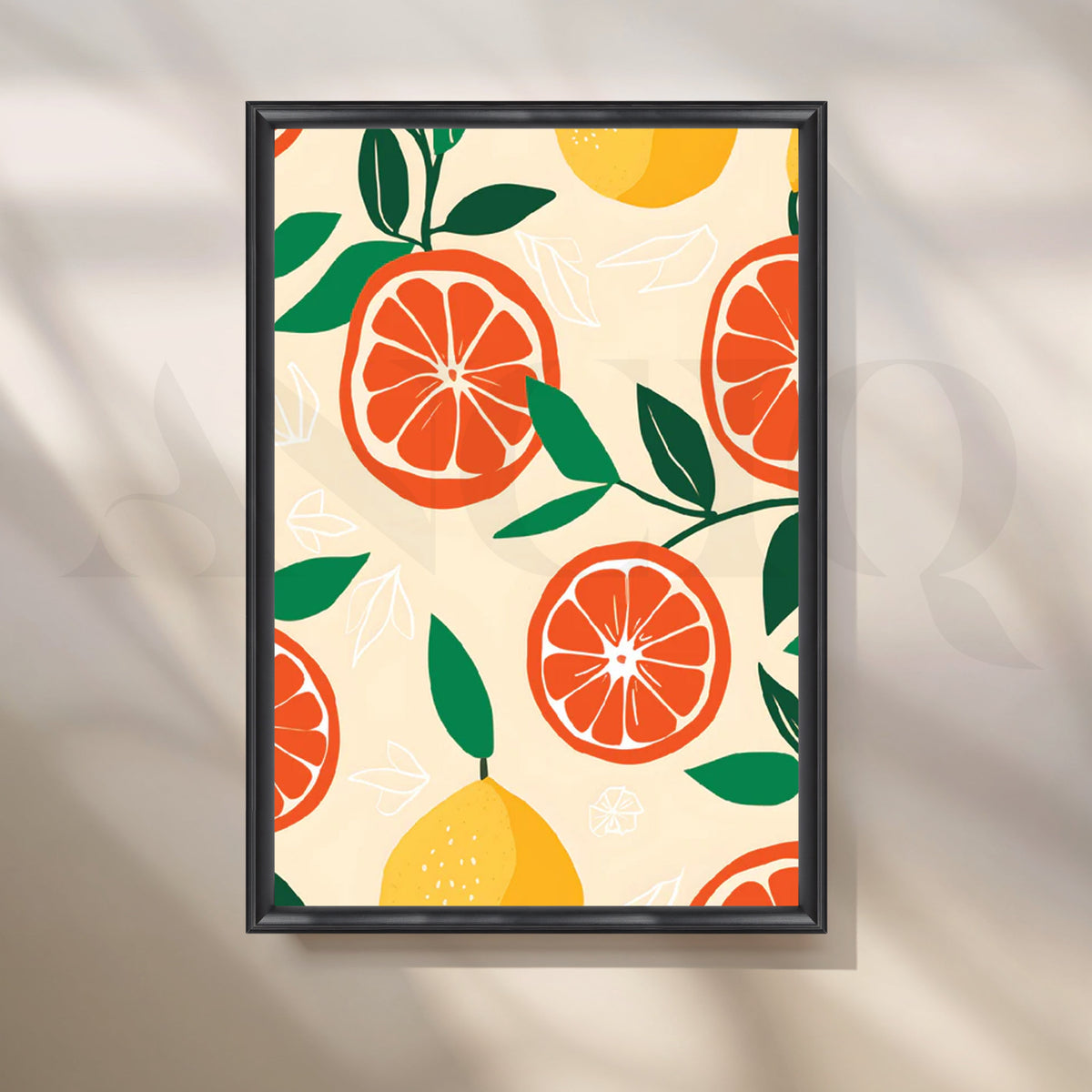 Citrus Grove Canvas Artwork – Asha Art Studio – Image 3
