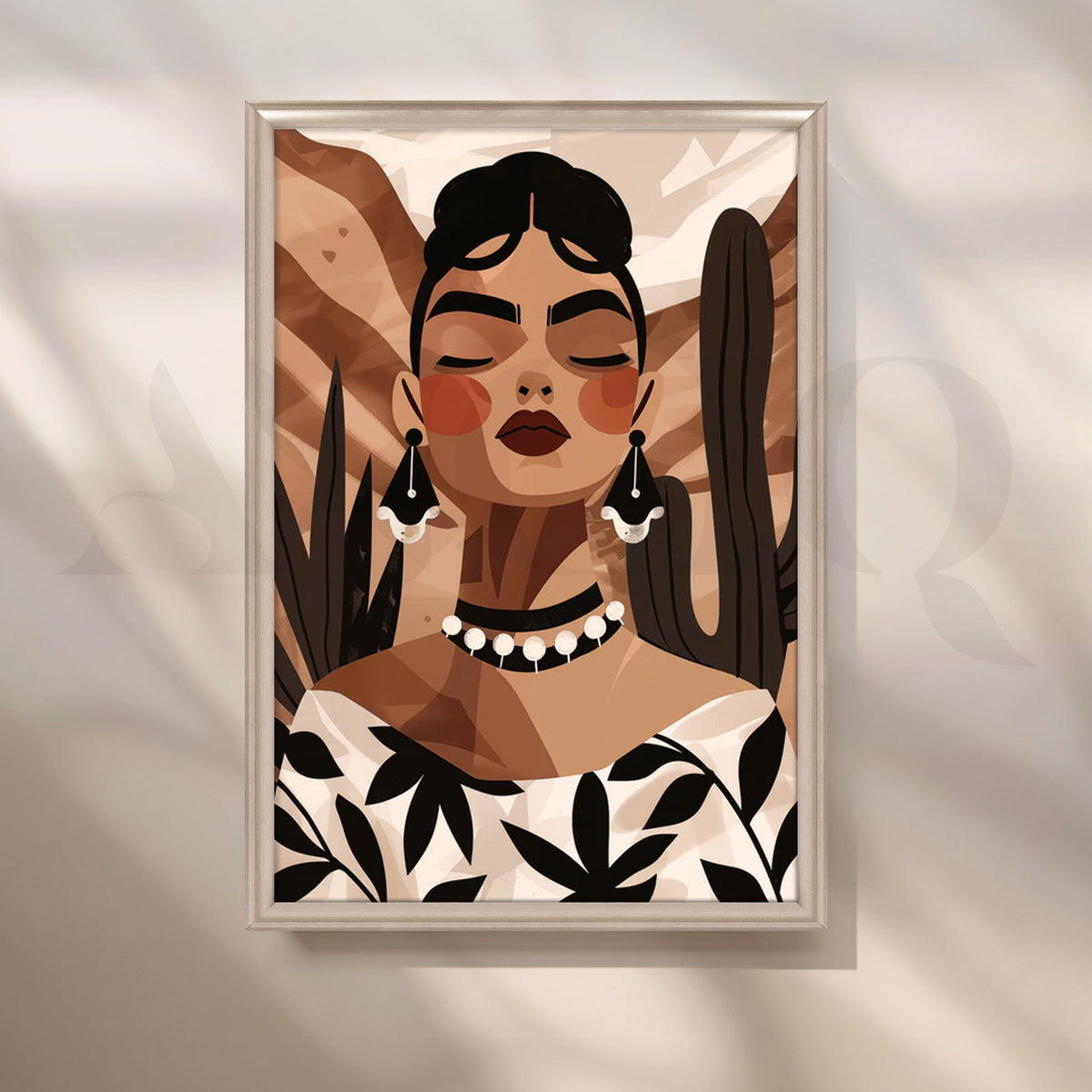 Desert Elegance Wall Painting – Asha Art Studio – Image 4