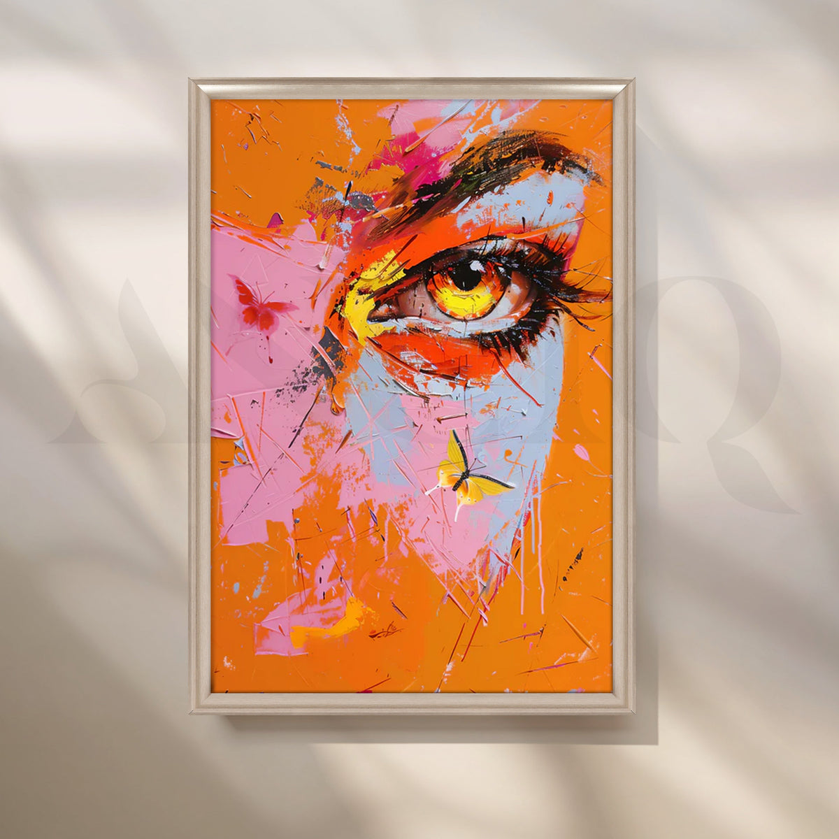 Firefly Gaze Canvas Artwork – Asha Art Studio – Image 4