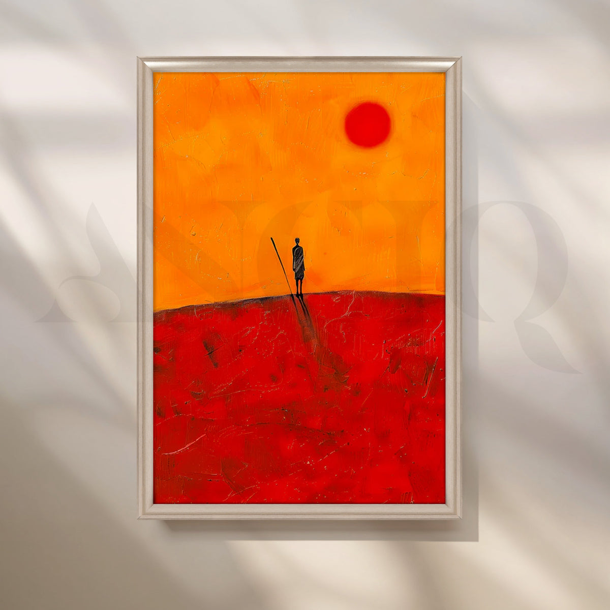 Runway Rhythm Canvas Painting for Dressing Room – Asha Art Studio – Image 4