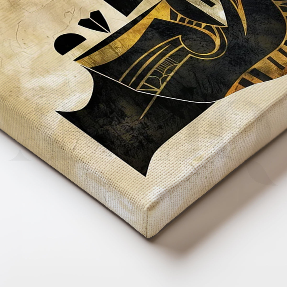 Golden Dynasty Canvas Painting for Home Office – Asha Art Studio – Image 2