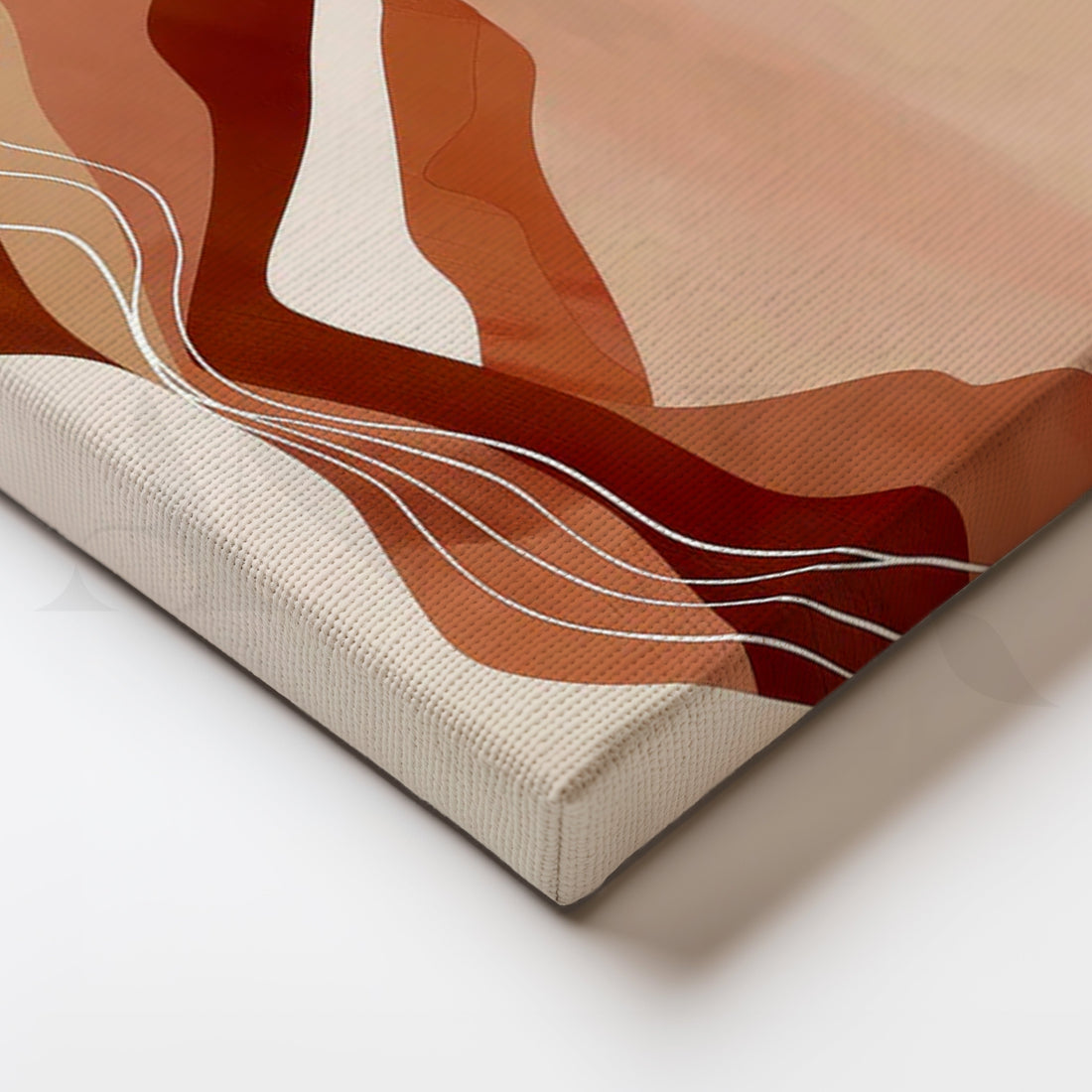 Sienna Dunes Canvas Painting for Boho Bedroom – Asha Art Studio
