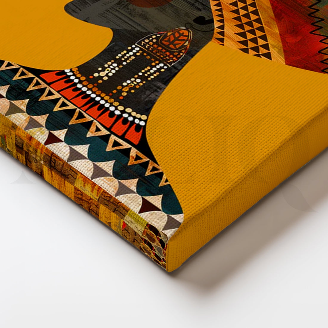 Pharaoh Noir Canvas Painting for Home Office – Asha Art Studio