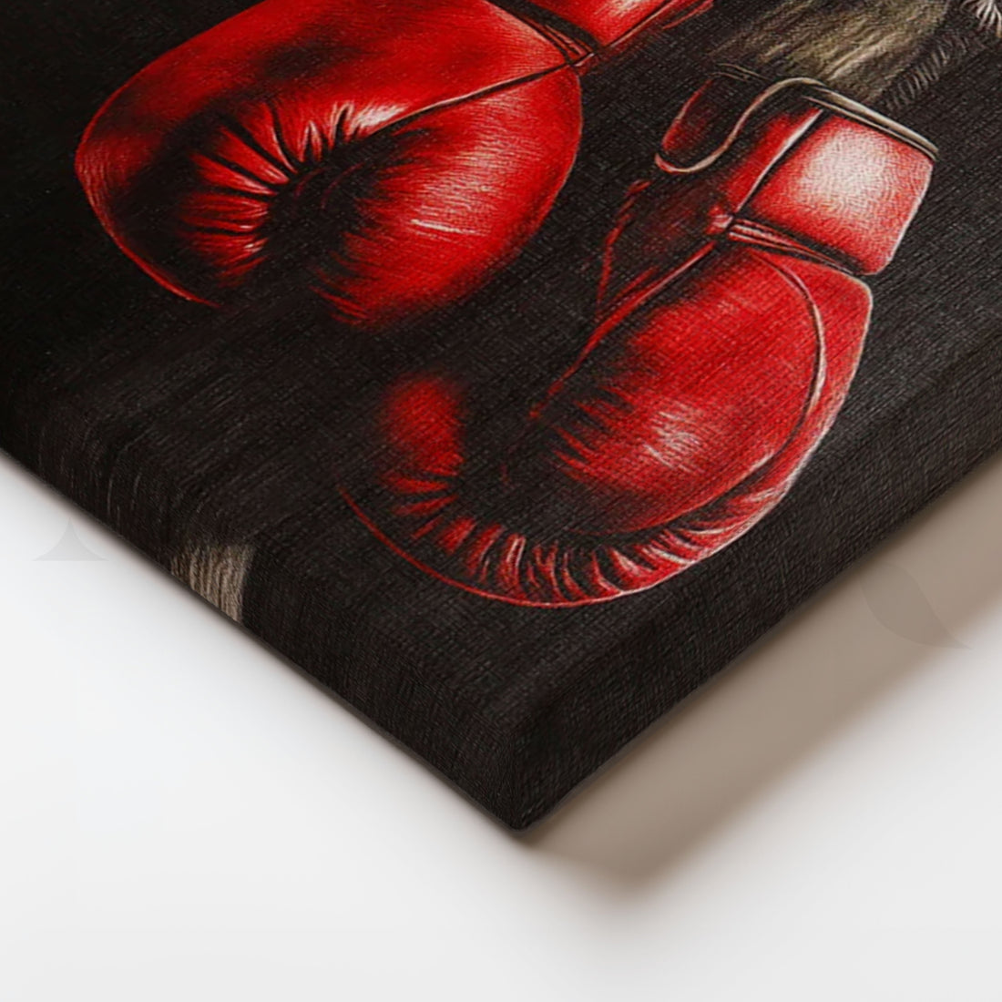 Red Boxing Gloves Canvas Pop Art – Asha Art Studio