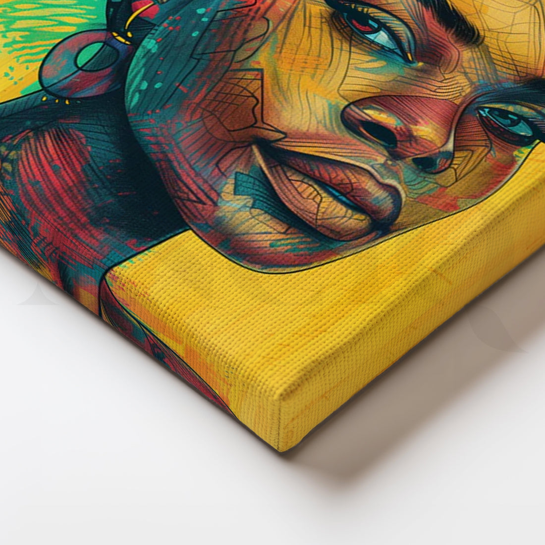 Serene Heritage Canvas Pop Art – Asha Art Studio