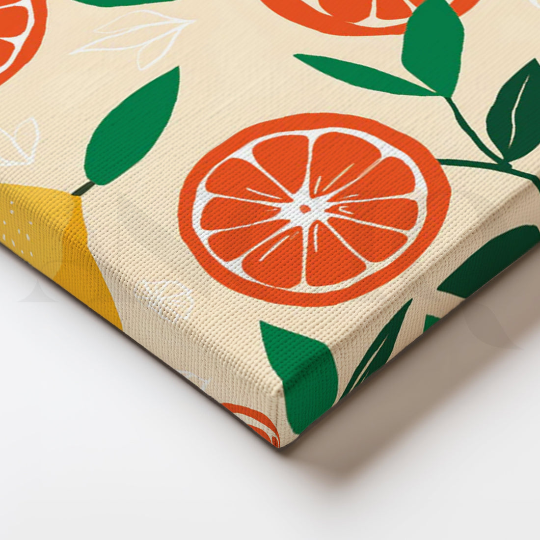 Citrus Grove Canvas Artwork – Asha Art Studio