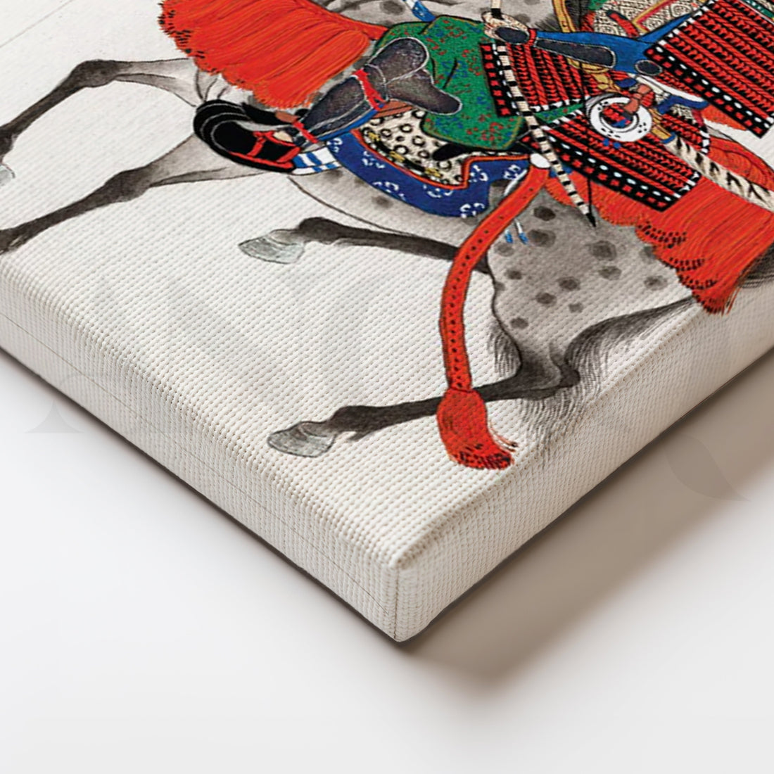 Samurai Horseman Canvas Painting for Living Room or Office – Asha Art Studio