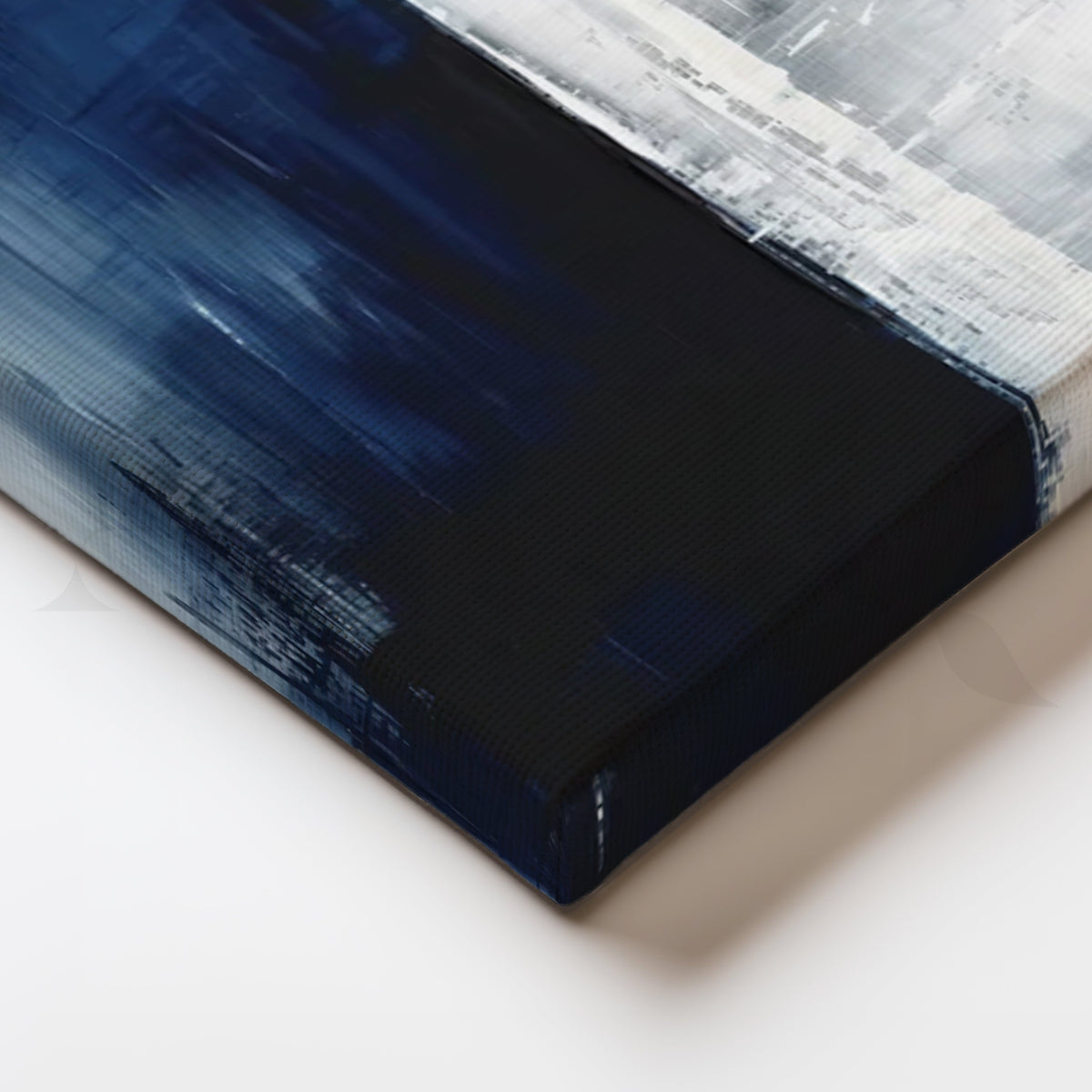 Midnight Horizon Canvas Painting for Bedroom – Asha Art Studio – Image 2
