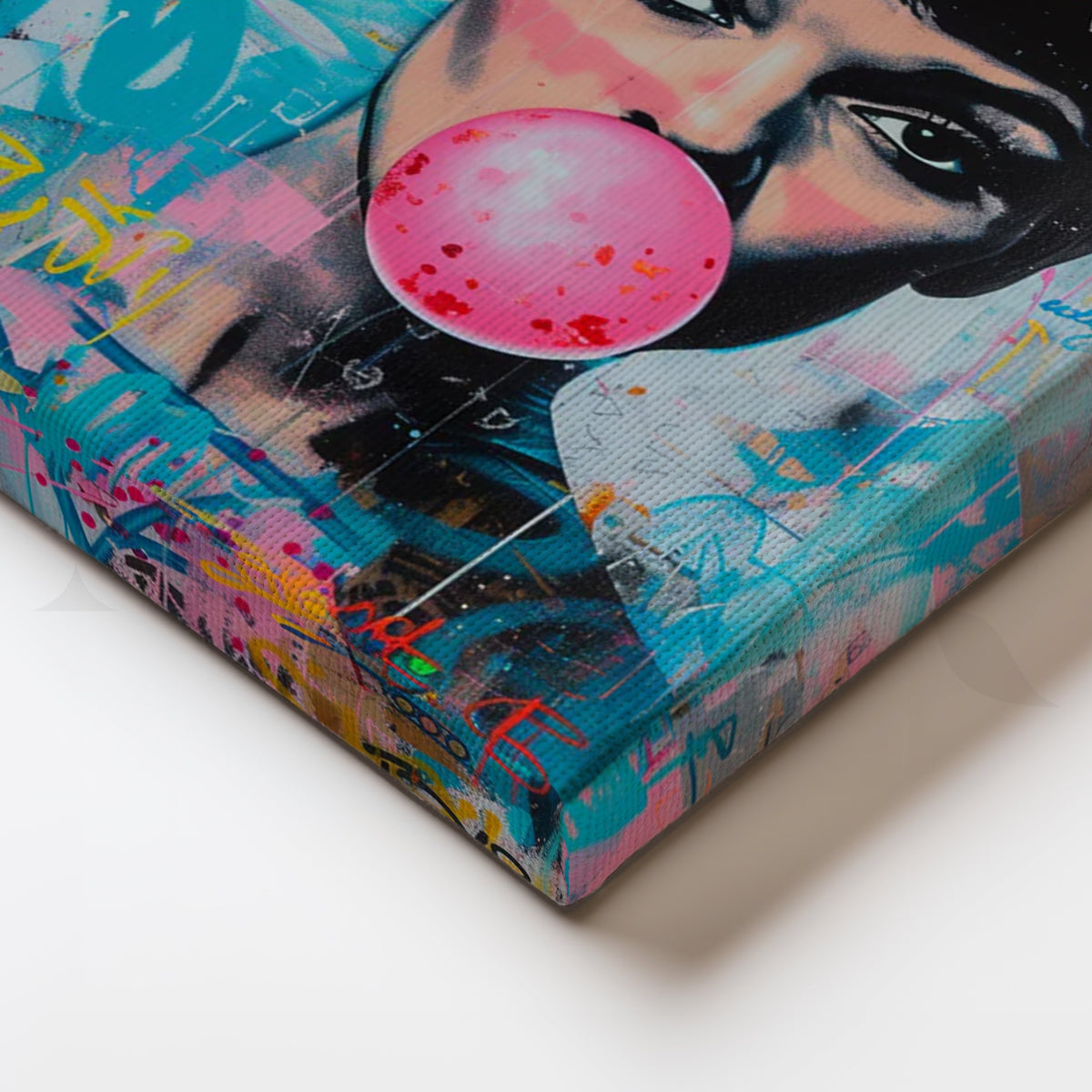 Urban Graffiti Pop Art Wall Poster – Asha Art Studio – Image 2