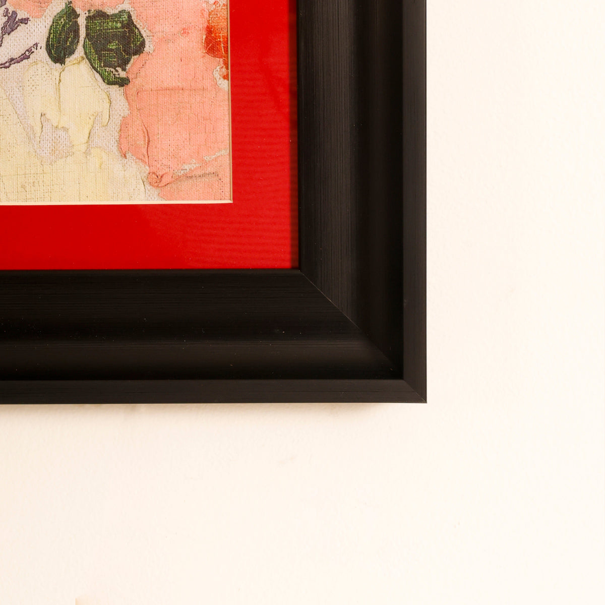 Blushing Blossom Garden Framed Artwork – Asha Art Studio – Image 3