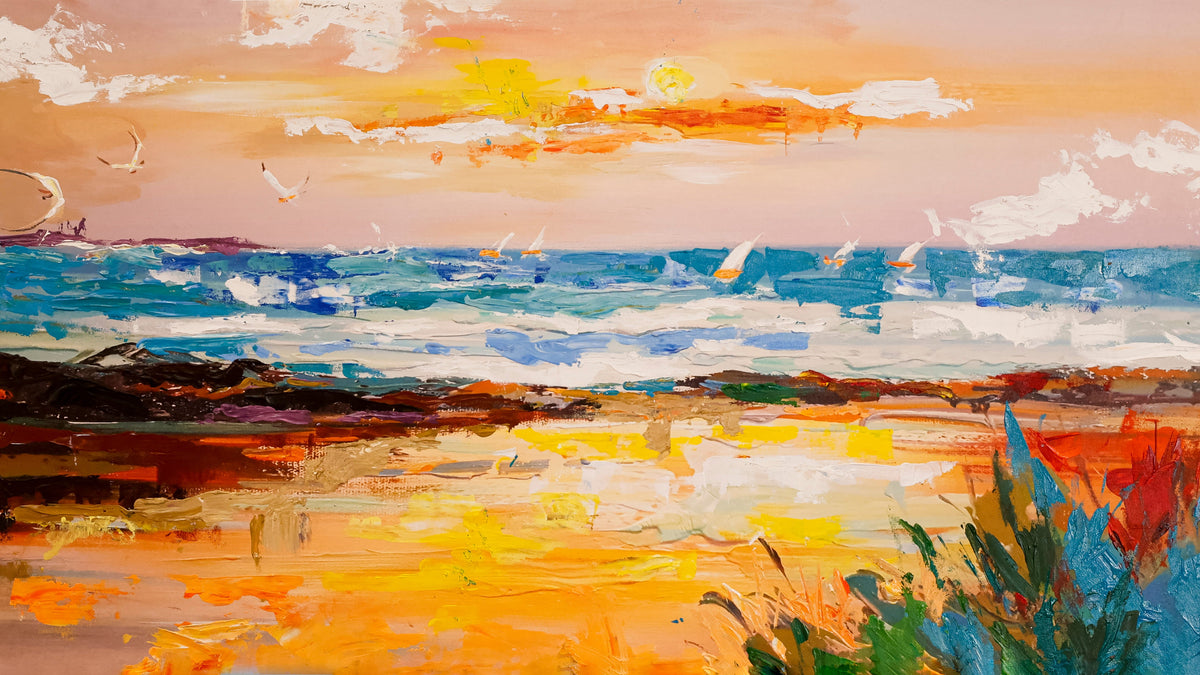 Where the Sun Meets the Tide – Asha Art Studio – Image 5