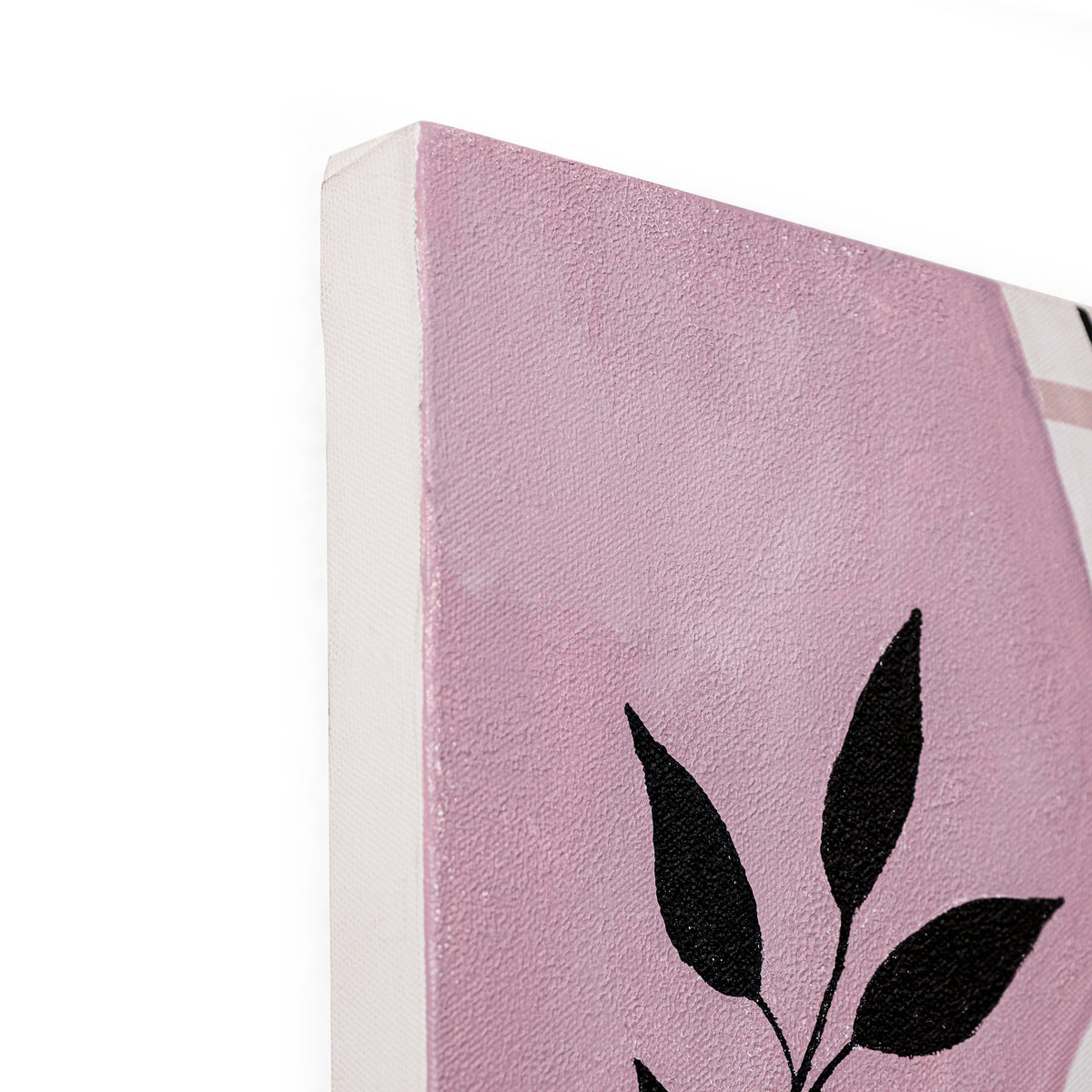 Between Us – Botanical Line Art Canvas – Asha Art Studio – Image 2